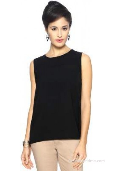 Van Heusen Casual Sleeveless Solid Women's Top Van Heusen Casual Sleeveless Solid Women's Top